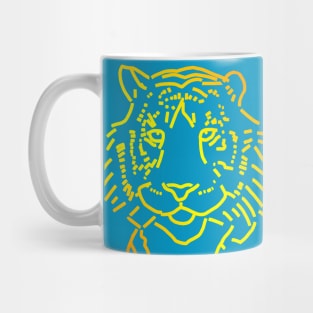 Big Cats Yellow Tiger Mug